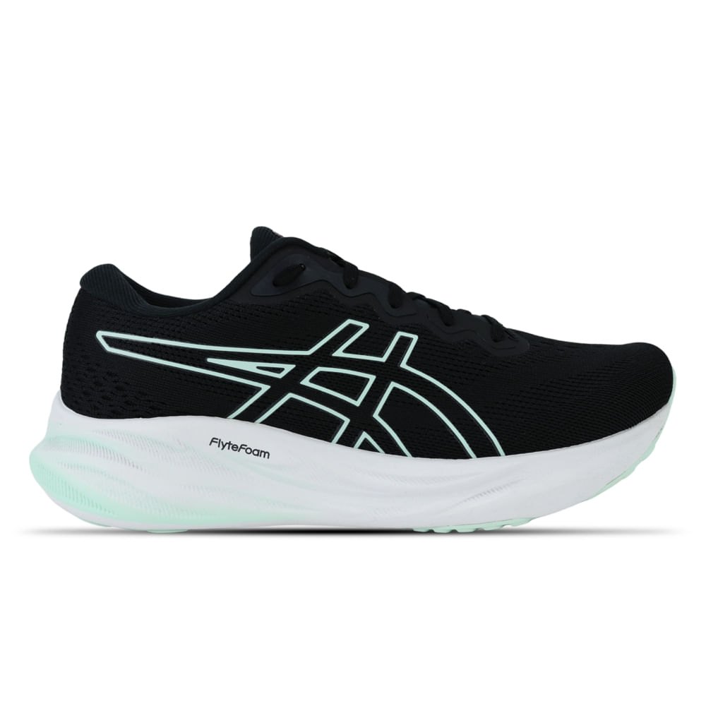 Tênis ASICS GEL-Pulse 15 SE - Feminino - Preto/Verde Tênis ASICS GEL-Pulse 15 SE - Feminino - Preto/Verde