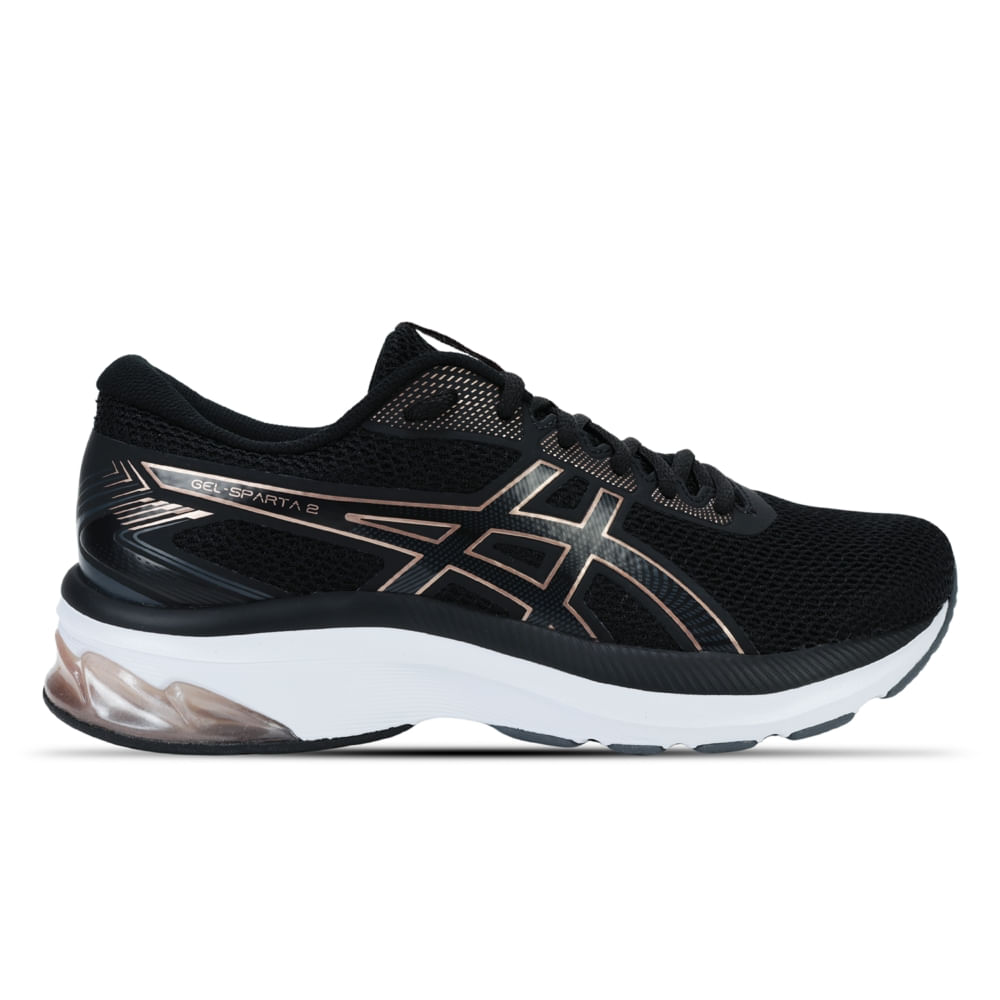 Tênis ASICS GEL-Sparta 2 - Feminino - Preto/Rosa Tênis ASICS GEL-Sparta 2 - Feminino - Preto/Rosa