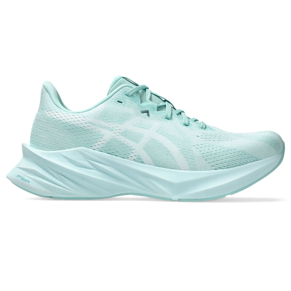 Tênis ASICS Dynablast 5 - Feminino - Azul/Verde Tênis ASICS Dynablast 5 - Feminino - Azul/Verde
