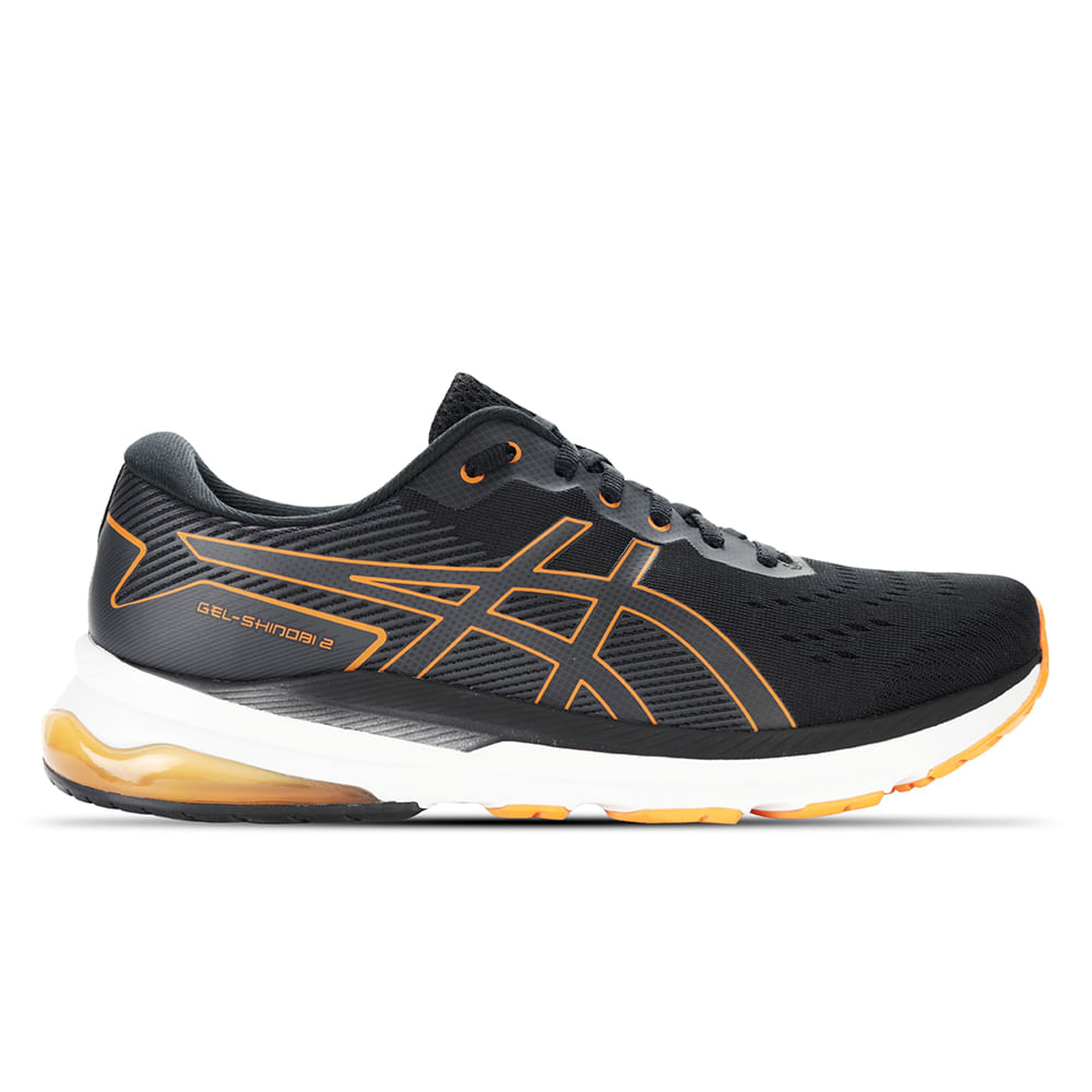 Tênis ASICS GEL-Shinobi 2 - Masculino - Preto/Laranja Tênis ASICS GEL-Shinobi 2 - Masculino - Preto/Laranja