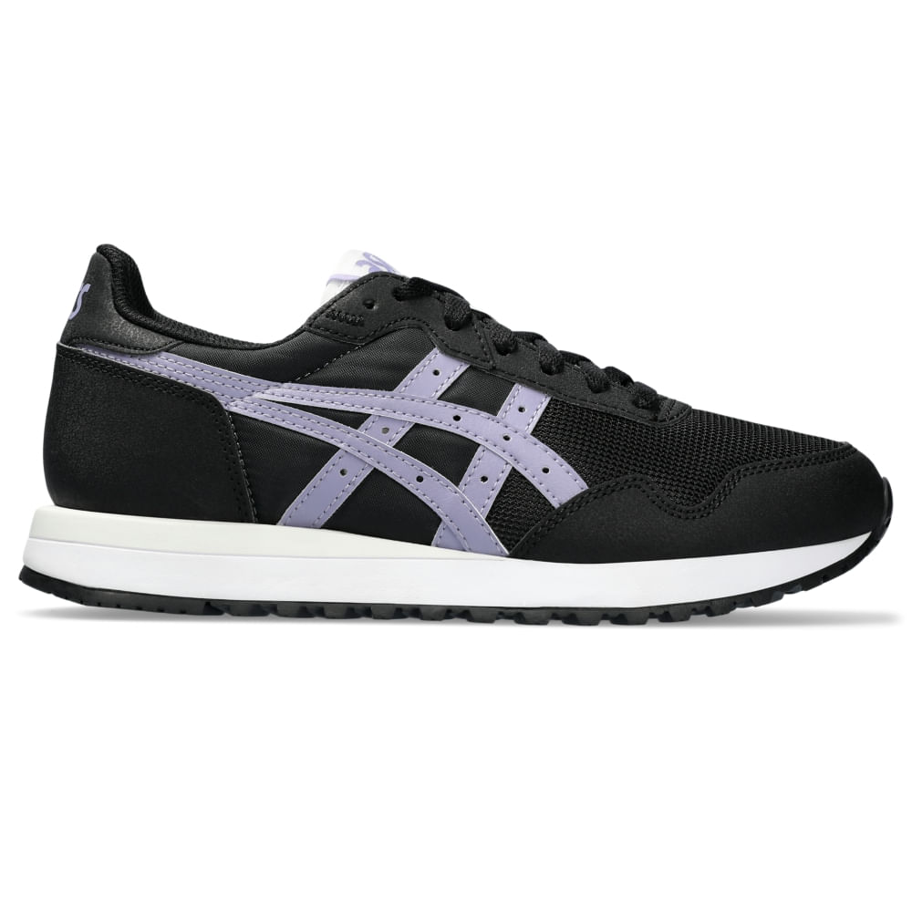 Tênis ASICS Tiger Runner II - Feminino - Preto/Roxo Tênis ASICS Tiger Runner II - Feminino - Preto/Roxo