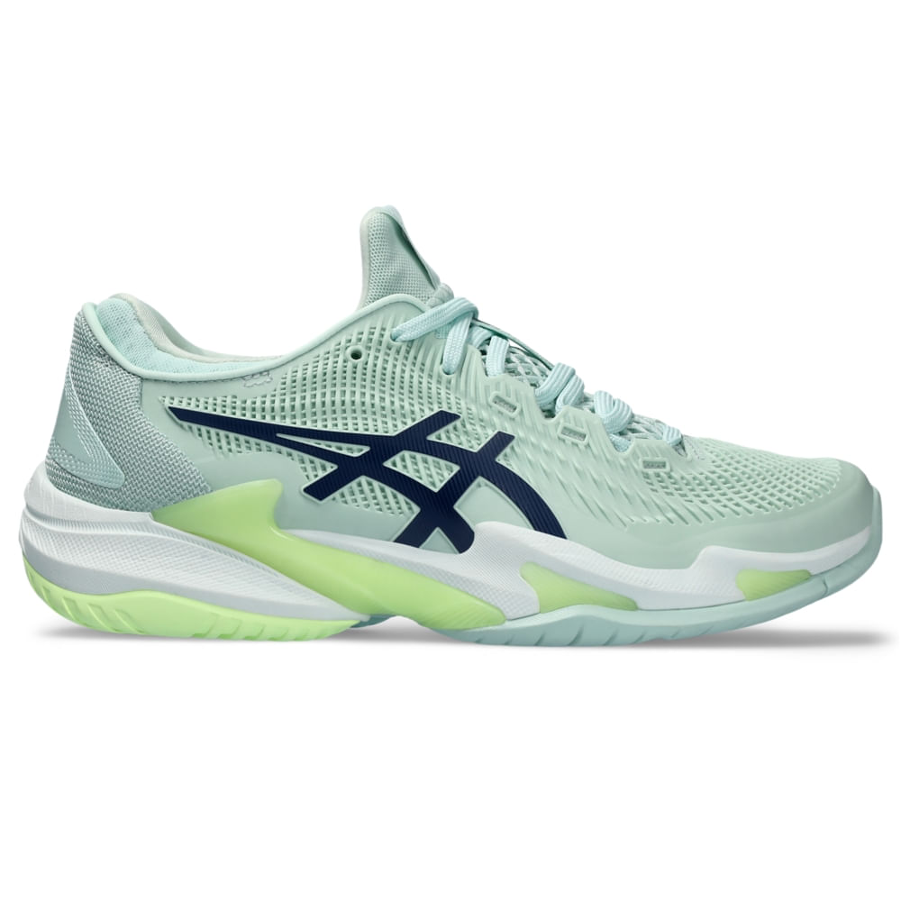 Tênis ASICS Court FF 3 - Feminino - Verde/Azul Tênis ASICS Court FF 3 - Feminino - Verde/Azul
