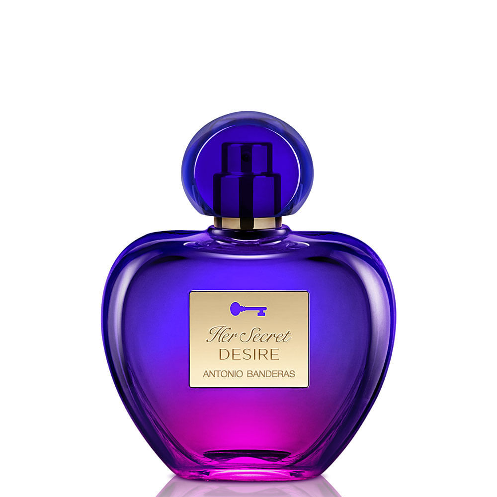 Perfume antonio banderas her secret desire feminino eau de toilette 50ml Perfume antonio banderas her secret desire feminino eau de toilette 50ml