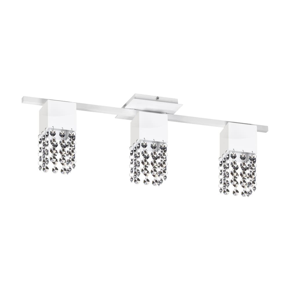 Spot De Sobrepor Para 3 Lâmpadas E27 Design Spt3283 Branca Spot De Sobrepor Para 3 Lâmpadas E27 Design Spt3283 Branca