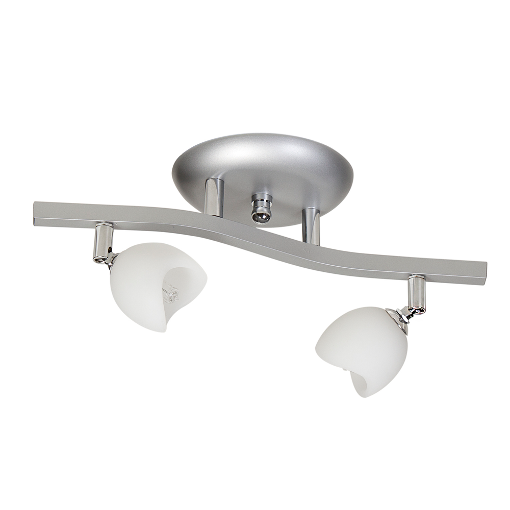 Spot De Sobrepor Para 2 Lâmpadas Halopin Spt 3962 Prata Spot De Sobrepor Para 2 Lâmpadas Halopin Spt 3962 Prata