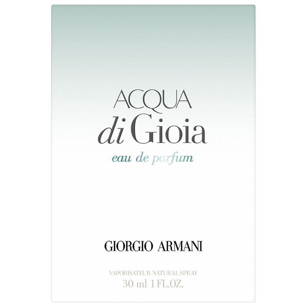 Perfume Giorgio Armani Acqua Di Gioia Feminino Eau de Parfum 30ml Único Perfume Giorgio Armani Acqua Di Gioia Feminino Eau de Parfum 30ml Único