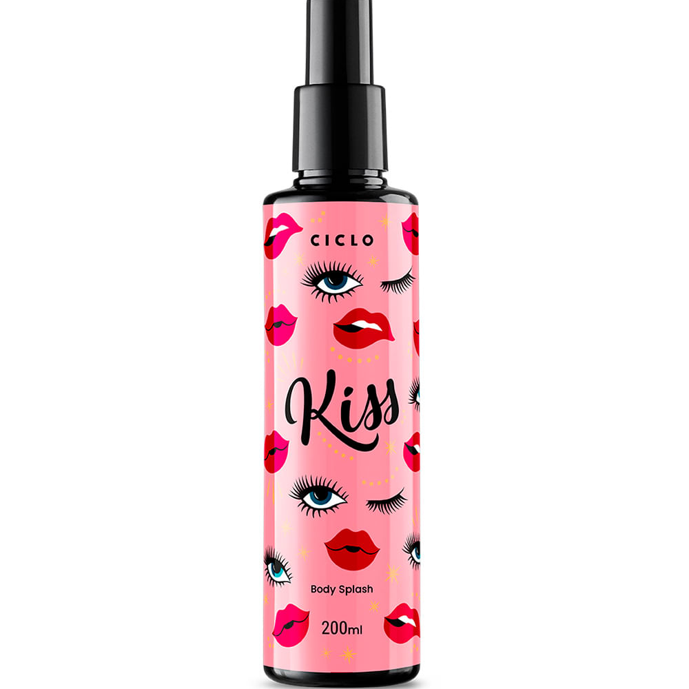 Body Splash Kiss Ciclo Cosméticos 200 ml Body Splash Kiss Ciclo Cosméticos 200 ml