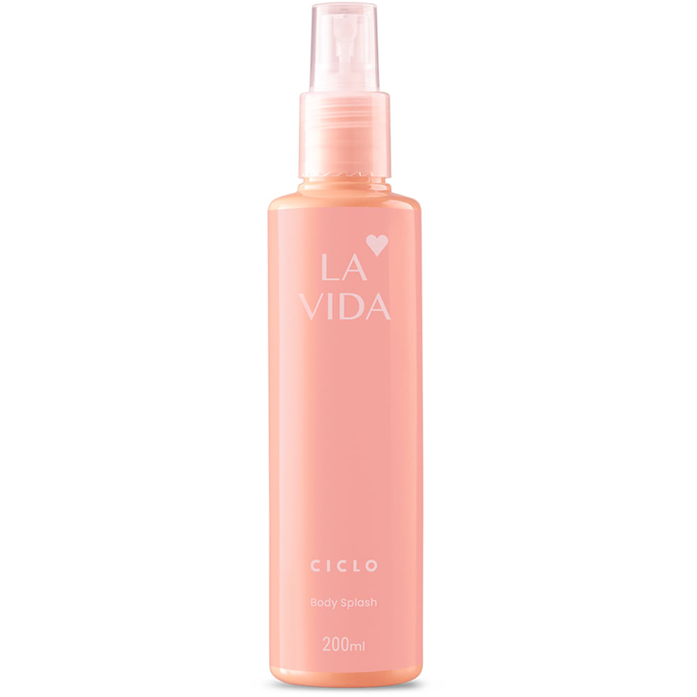 Body splash la vida ciclo cosméticos 200ml Body splash la vida ciclo cosméticos 200ml