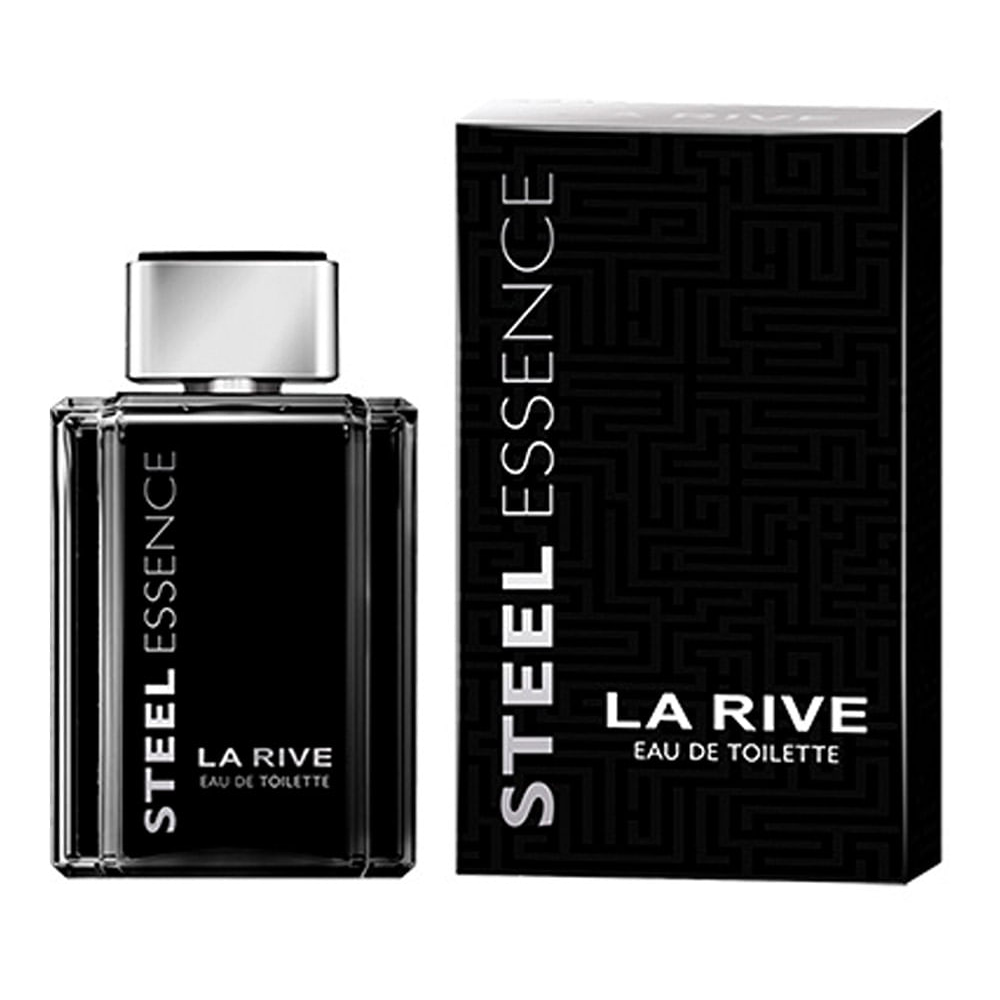Perfume La Rive Steel Essence Masc Eau de Toilette 100ml Único Perfume La Rive Steel Essence Masc Eau de Toilette 100ml Único