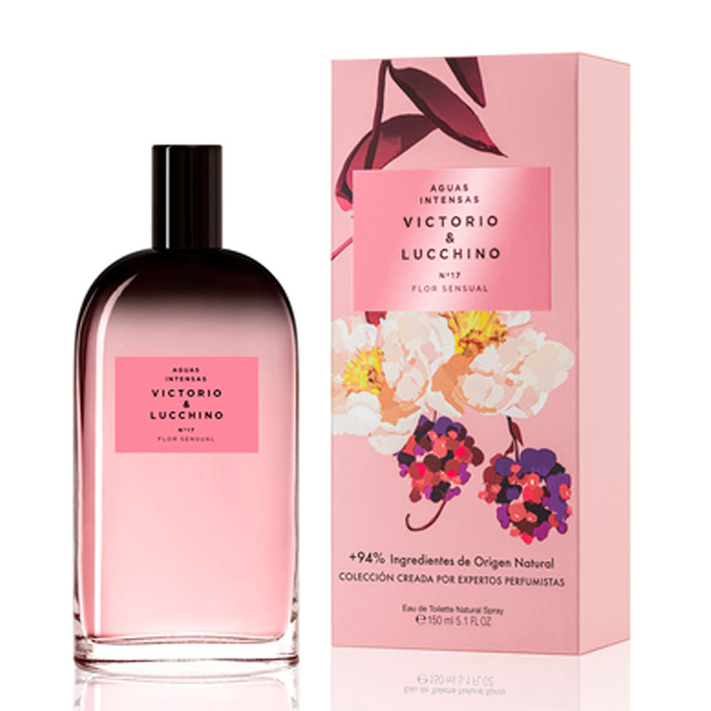 Perfume Águas Intensas Flor Sensual Victorio & Lucchino Feminino Eau De Toilette - 150Ml Único Perfume Águas Intensas Flor Sensual Victorio & Lucchino Feminino Eau De Toilette - 150Ml Único