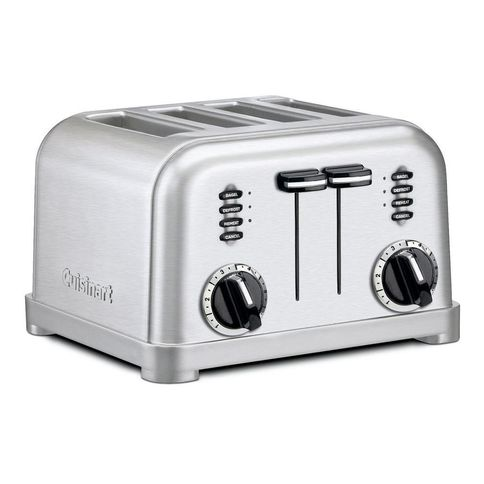 Torradeira 4 Fatias em Aço Escovado Cpt-180Br 127V Cuisinart Torradeira 4 Fatias em Aço Escovado Cpt-180Br 127V Cuisinart