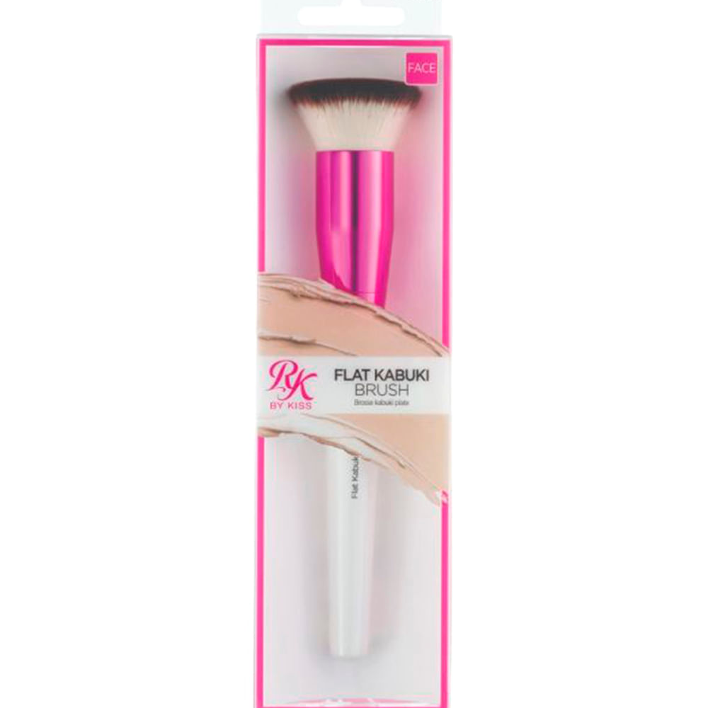 Pincel Kabuki para base RK by Kiss Único Pincel Kabuki para base RK by Kiss Único