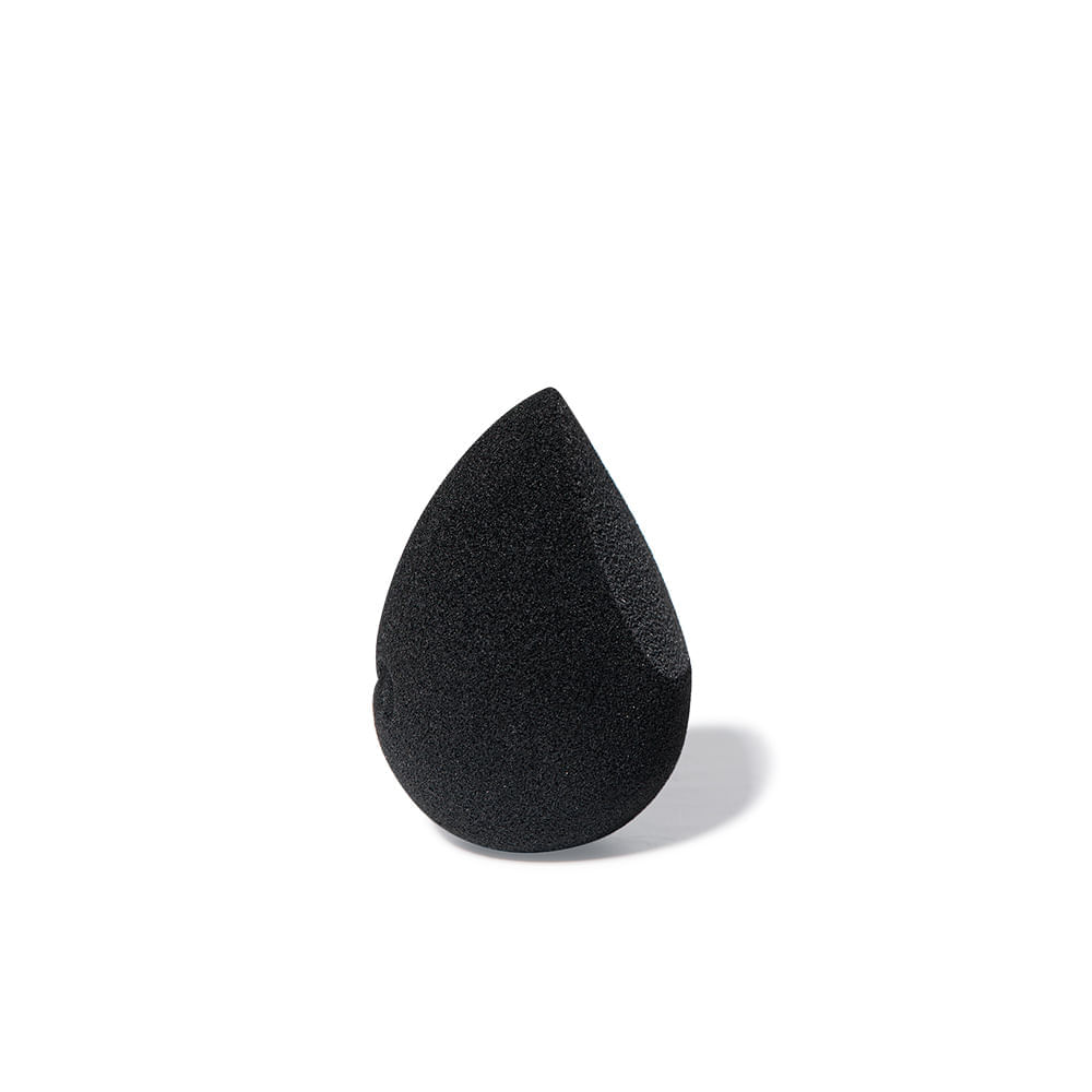 Esponja de maquiagem flat drop océane preto único