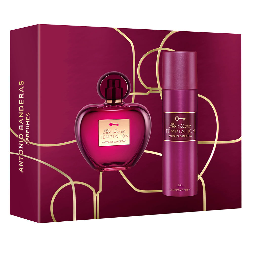 Kit banderas hst 2023 h1 feminino 80ml + deo 150ml único Kit banderas hst 2023 h1 feminino 80ml + deo 150ml único