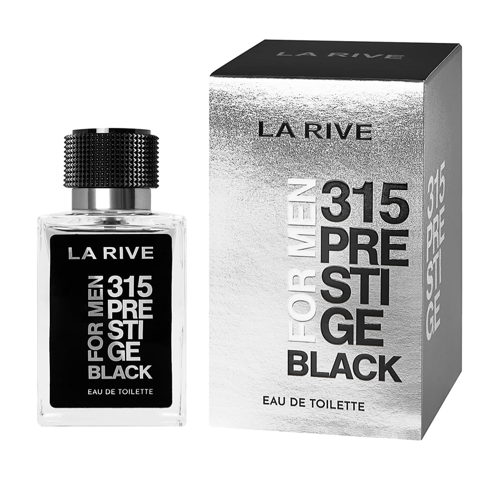 Perfume la rive 315 prestige black edt masculino 100ml único Perfume la rive 315 prestige black edt masculino 100ml único