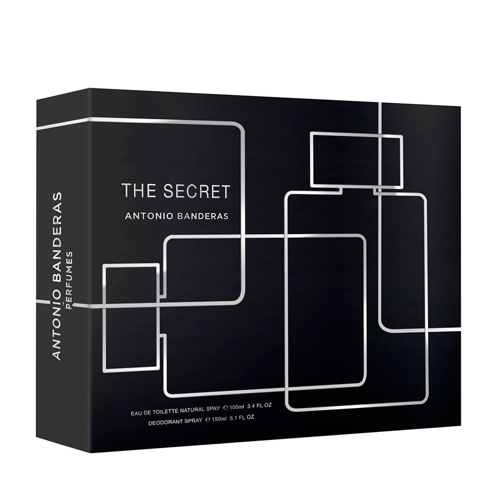 Kit banderas secret anual 100ml e deo spray 150ml único Kit banderas secret anual 100ml e deo spray 150ml único