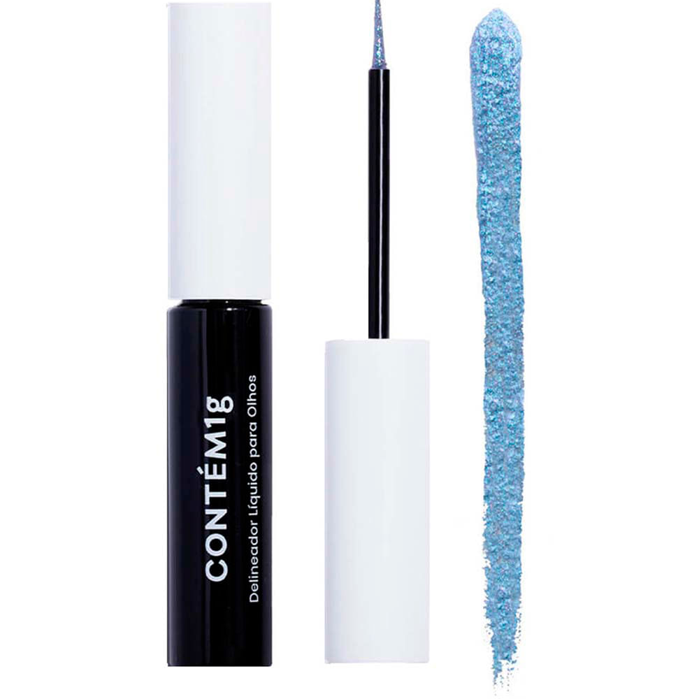 Delineador líquido para olhos glitter galáctica contém 1g único Delineador líquido para olhos glitter galáctica contém 1g único