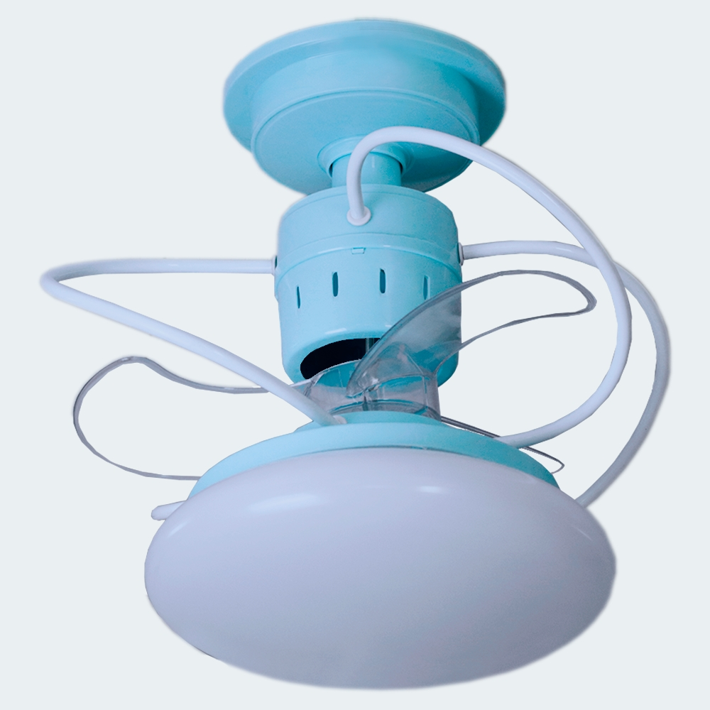 Ventilador de Teto Treviso Cartoon Azul C/ Controle Remoto Ventilador de Teto Treviso Cartoon Azul C/ Controle Remoto