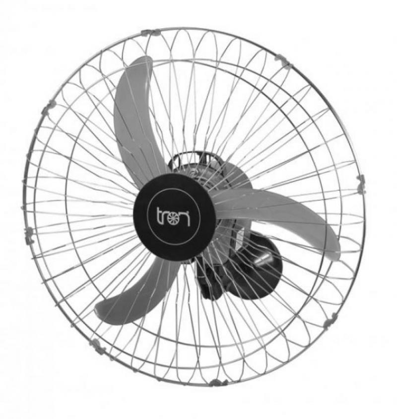 Ventilador de Parede Oscilante 60 cm Bivolt Zincado Ventilador de Parede Oscilante 60 cm Bivolt Zincado