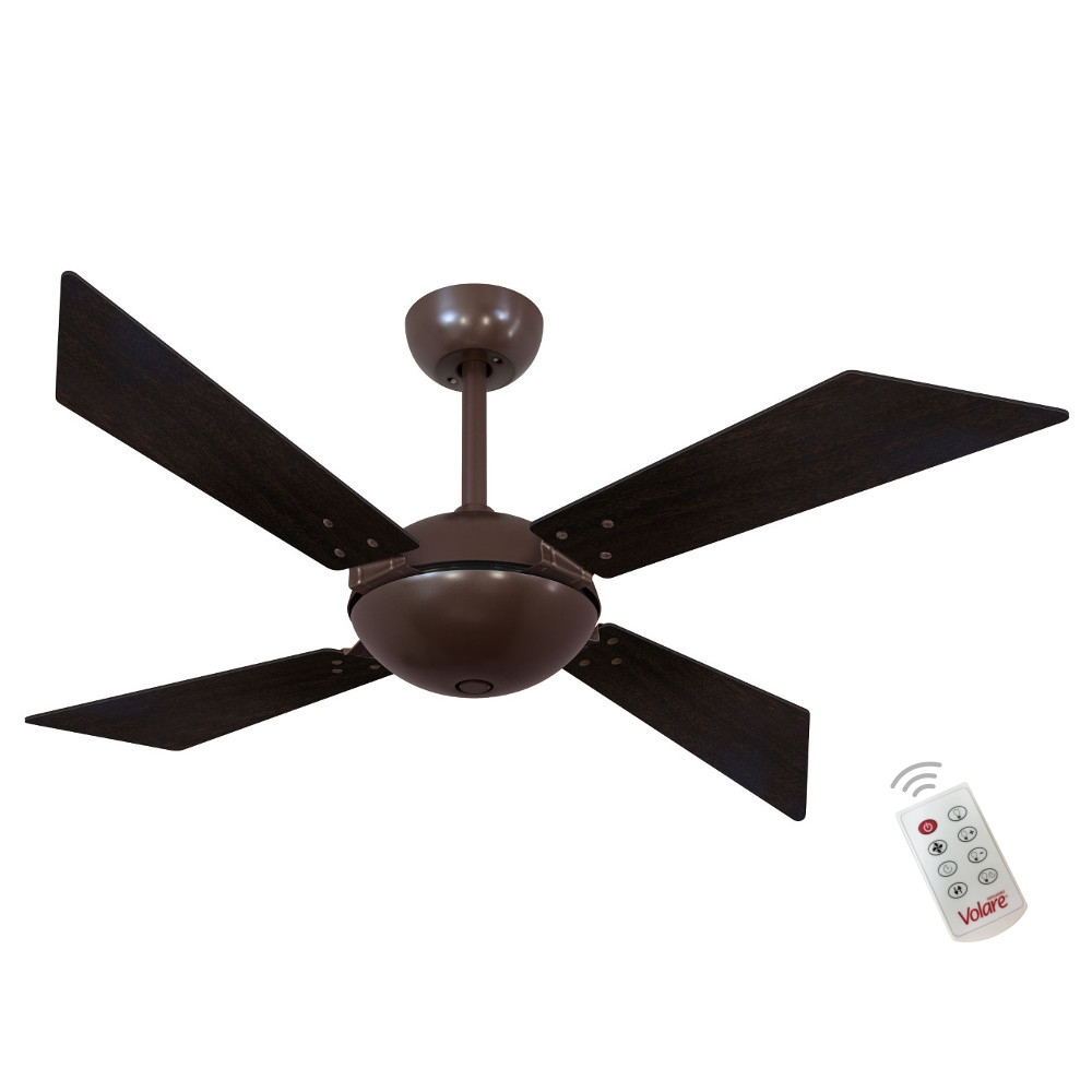 Ventilador Tecno Off Tabaco 220V e Controle Remoto Ventilador Tecno Off Tabaco 220V e Controle Remoto