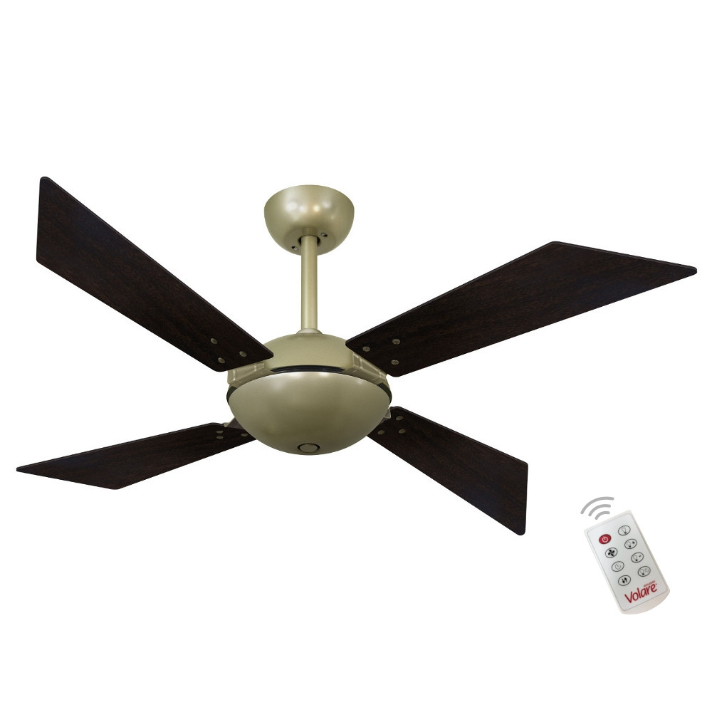 Ventilador Volare Tech Off Tabaco 127V e Controle Remoto Ventilador Volare Tech Off Tabaco 127V e Controle Remoto