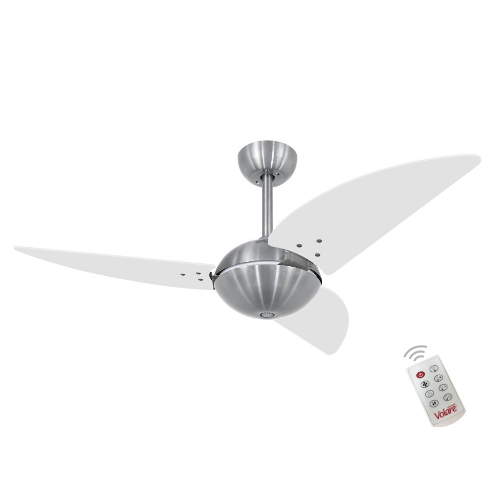 Ventilador Volare Off Class Branco 220V e Controle Remoto Ventilador Volare Off Class Branco 220V e Controle Remoto
