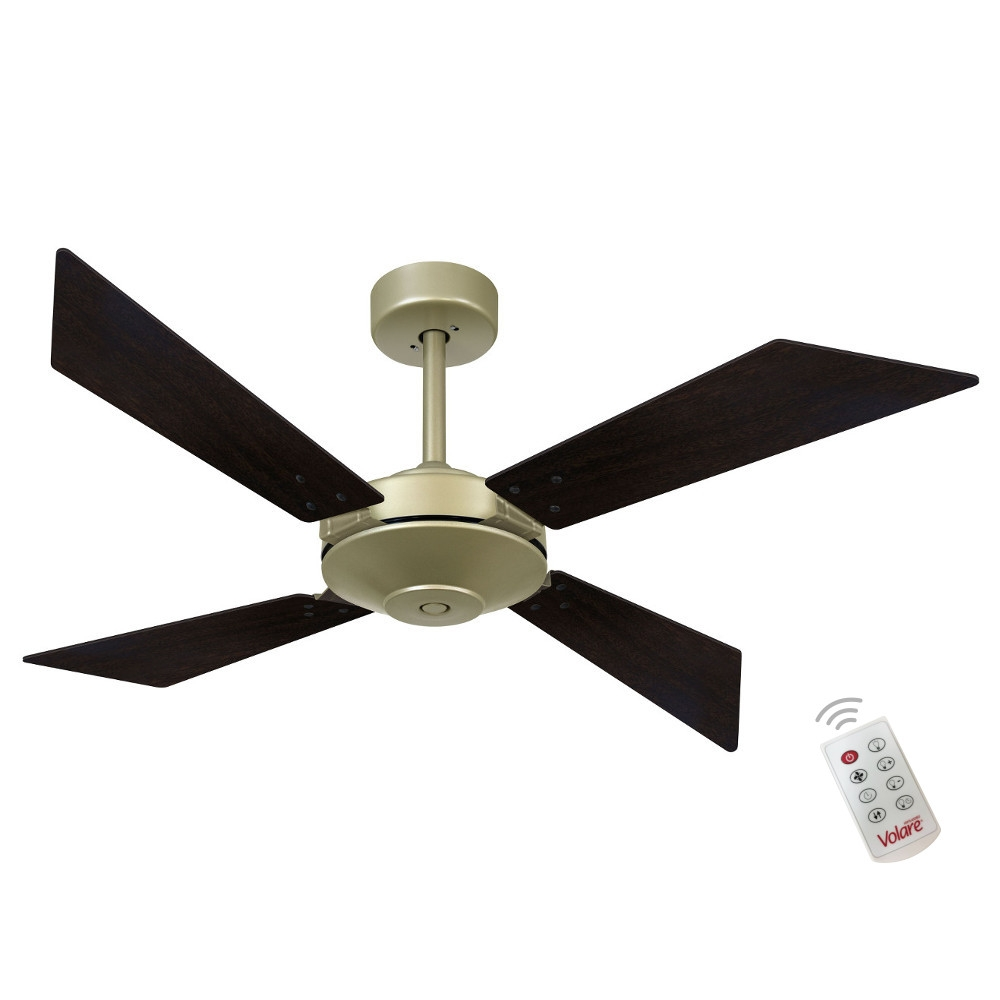 Ventilador Tecno II Off Tabaco 127V e Controle Remoto Ventilador Tecno II Off Tabaco 127V e Controle Remoto