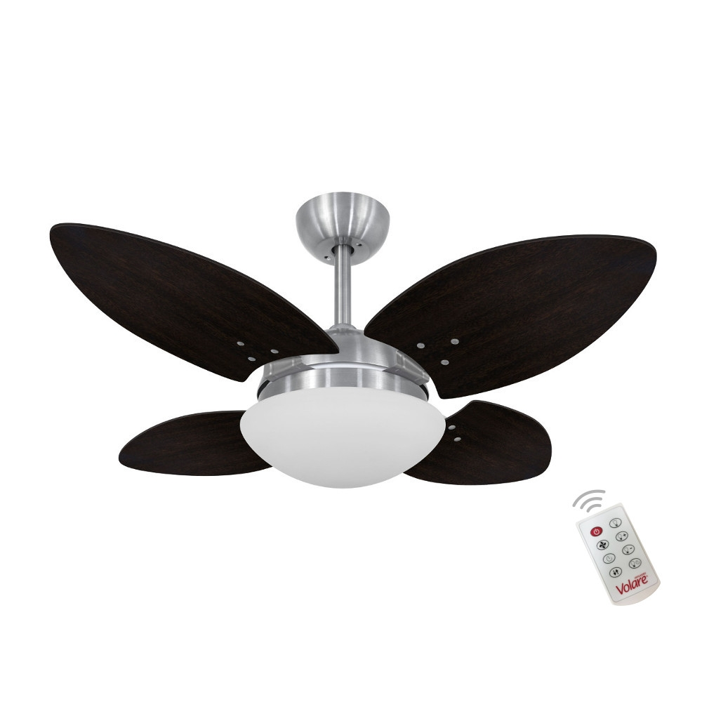 Ventilador Volare Mini Petalo Tabaco 127V e Controle Remoto Ventilador Volare Mini Petalo Tabaco 127V e Controle Remoto