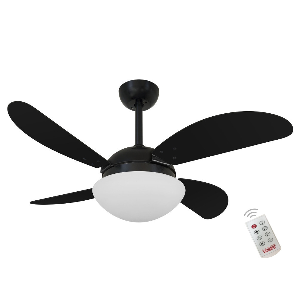 Ventilador Air Preto 127V e Controle Remoto Ventilador Air Preto 127V e Controle Remoto