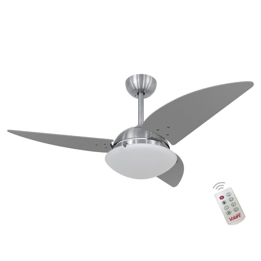Ventilador Clear Titanio 220V e Controle Remoto Ventilador Clear Titanio 220V e Controle Remoto