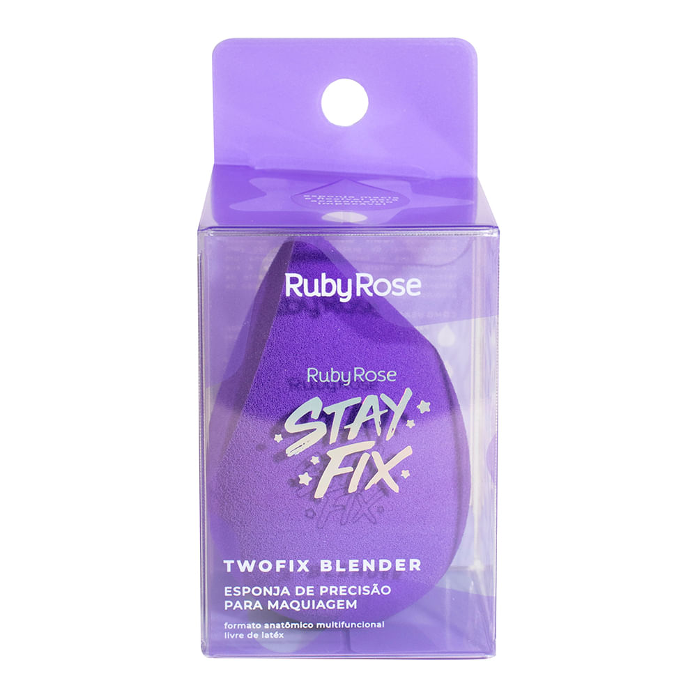 Esponja de maquiagem ruby rose roxo Esponja de maquiagem ruby rose roxo
