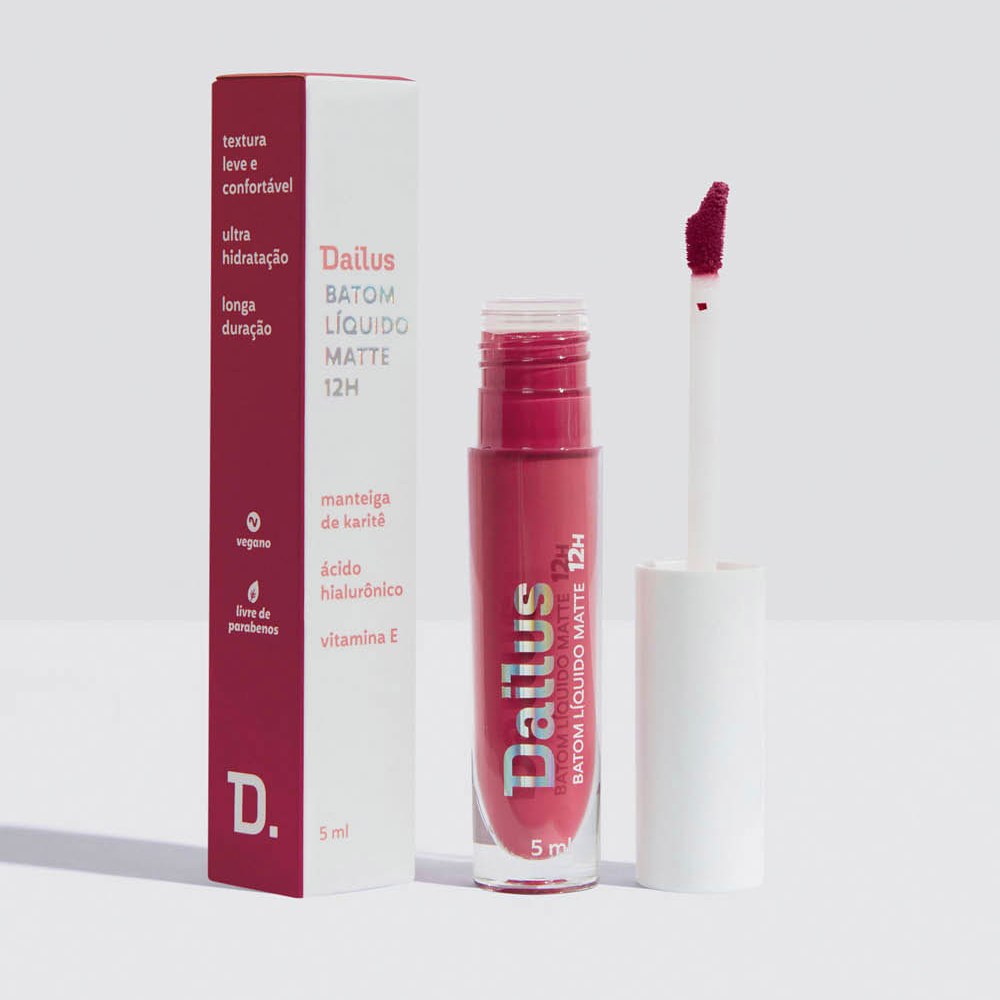 Batom líquido matte 12h magenta Batom líquido matte 12h magenta