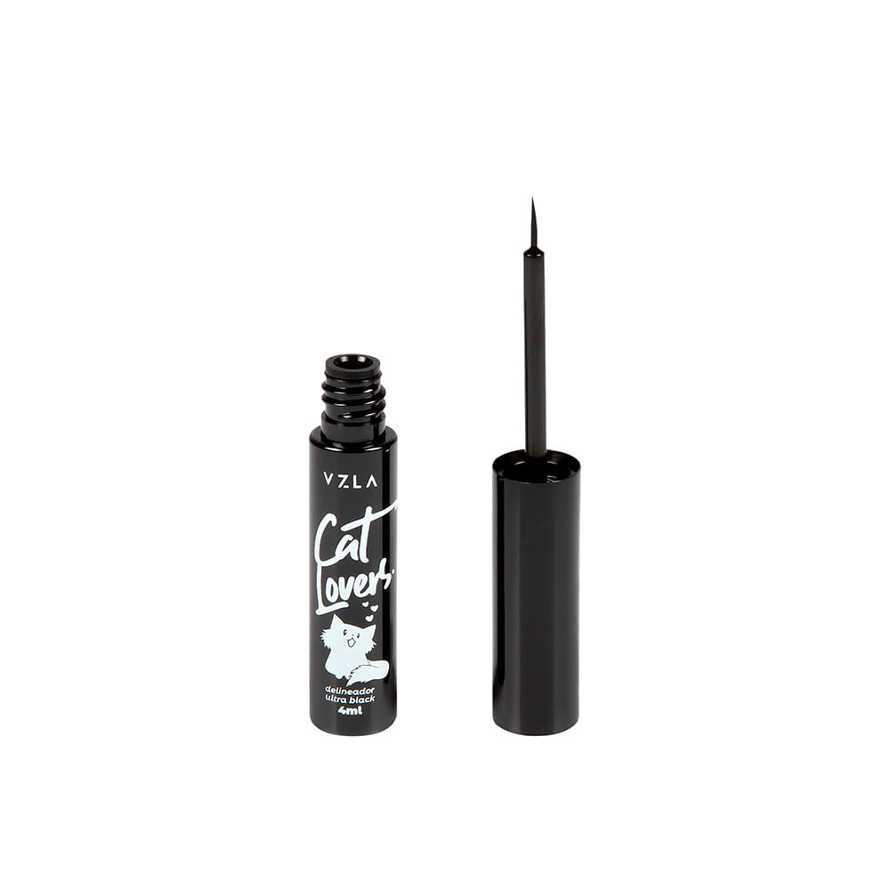Delineador preto cat lovers vizzela Delineador preto cat lovers vizzela