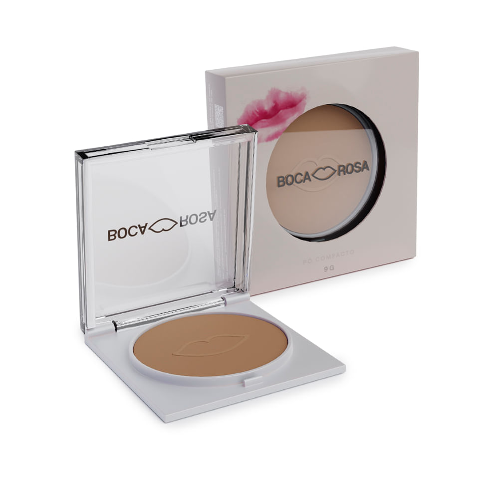 Pó compacto boca rosa br05 Pó compacto boca rosa br05