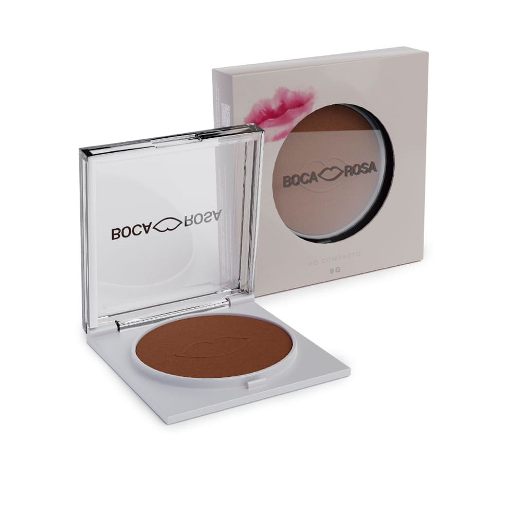 Pó compacto boca rosa br07 Pó compacto boca rosa br07