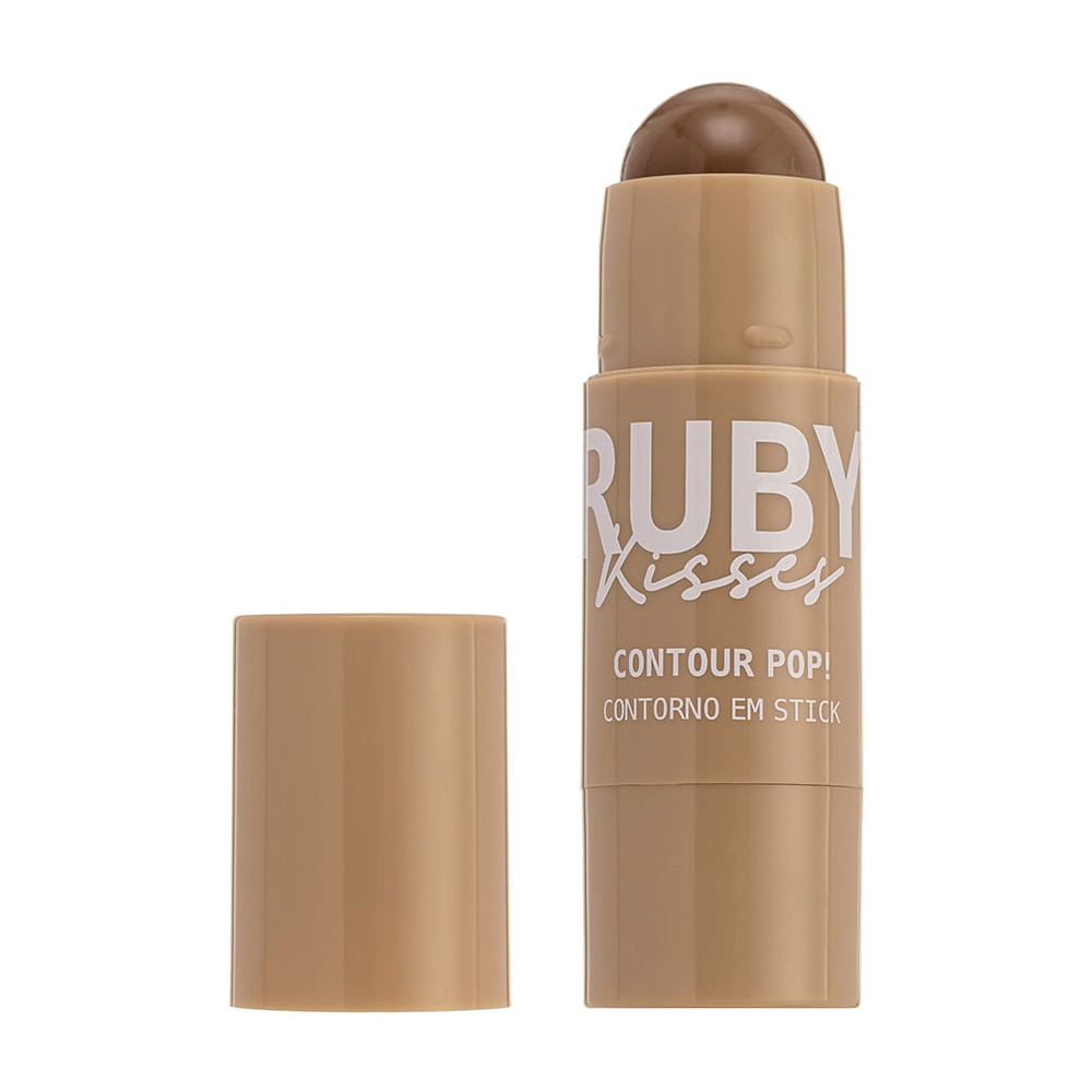 Contour pop ruby kisses contorno em stick frappé pop marrom Contour pop ruby kisses contorno em stick frappé pop marrom