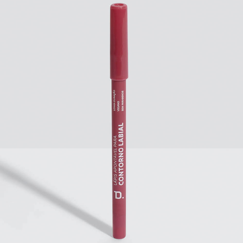 Lápis apontável dailus para contorno labial rosé rosa Lápis apontável dailus para contorno labial rosé rosa