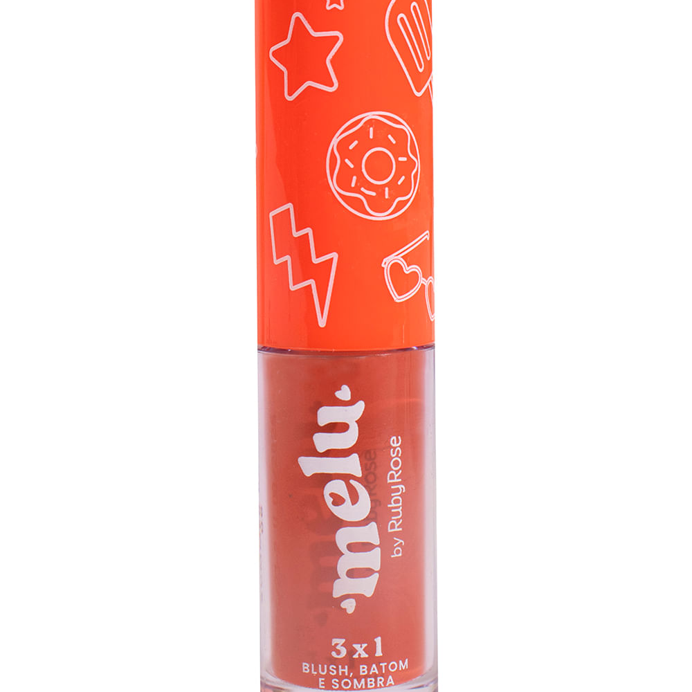 Blush batom sombra 3x1 summer baby melu Blush batom sombra 3x1 summer baby melu