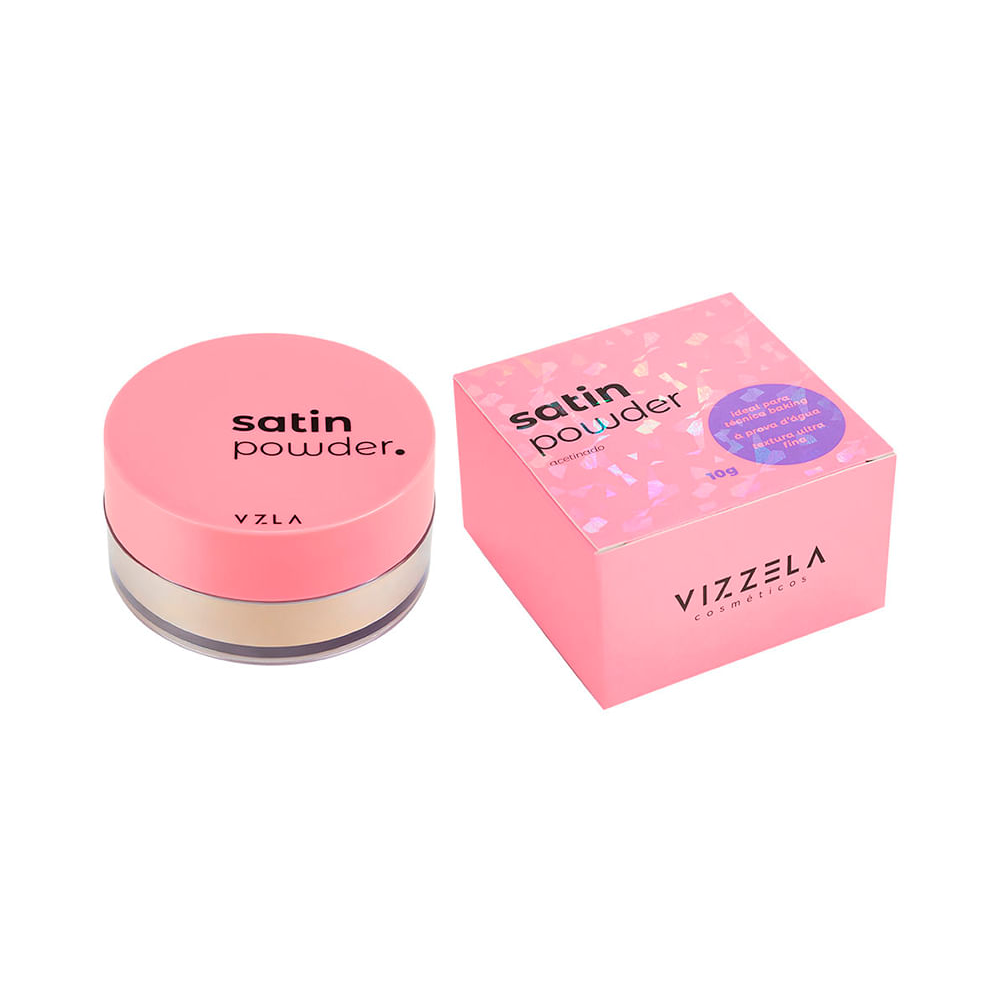 Pó satin vizzela powder 02 Pó satin vizzela powder 02