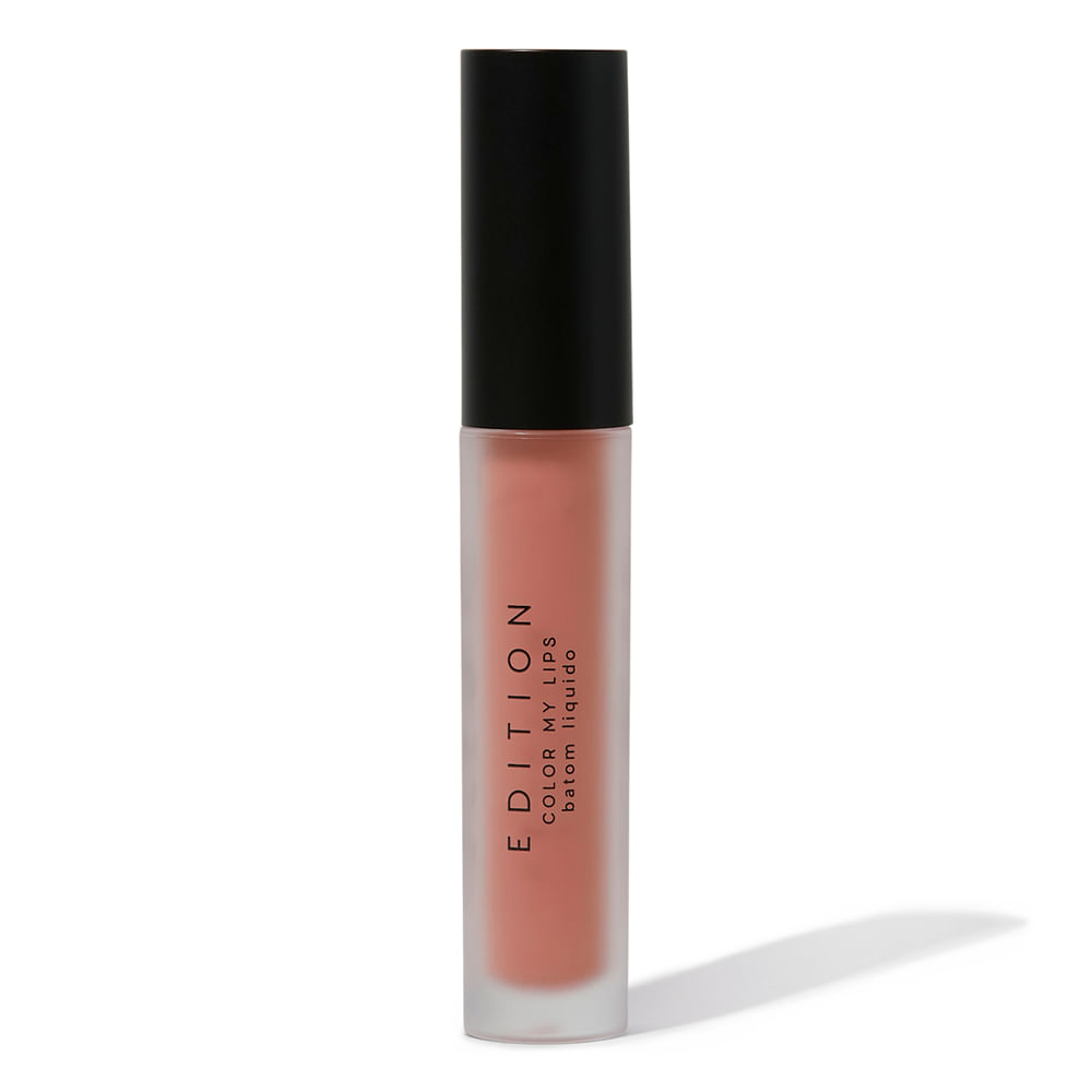 Batom líquido nude matte color my lips naked océane edition 4g Batom líquido nude matte color my lips naked océane edition 4g