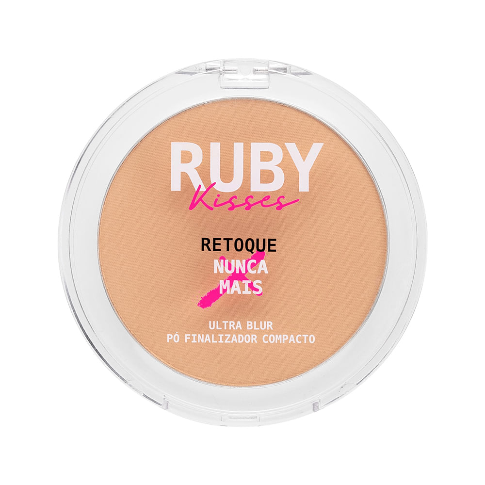 Pó finalizador compacto ruby kisses retoque nunca mais fair Pó finalizador compacto ruby kisses retoque nunca mais fair