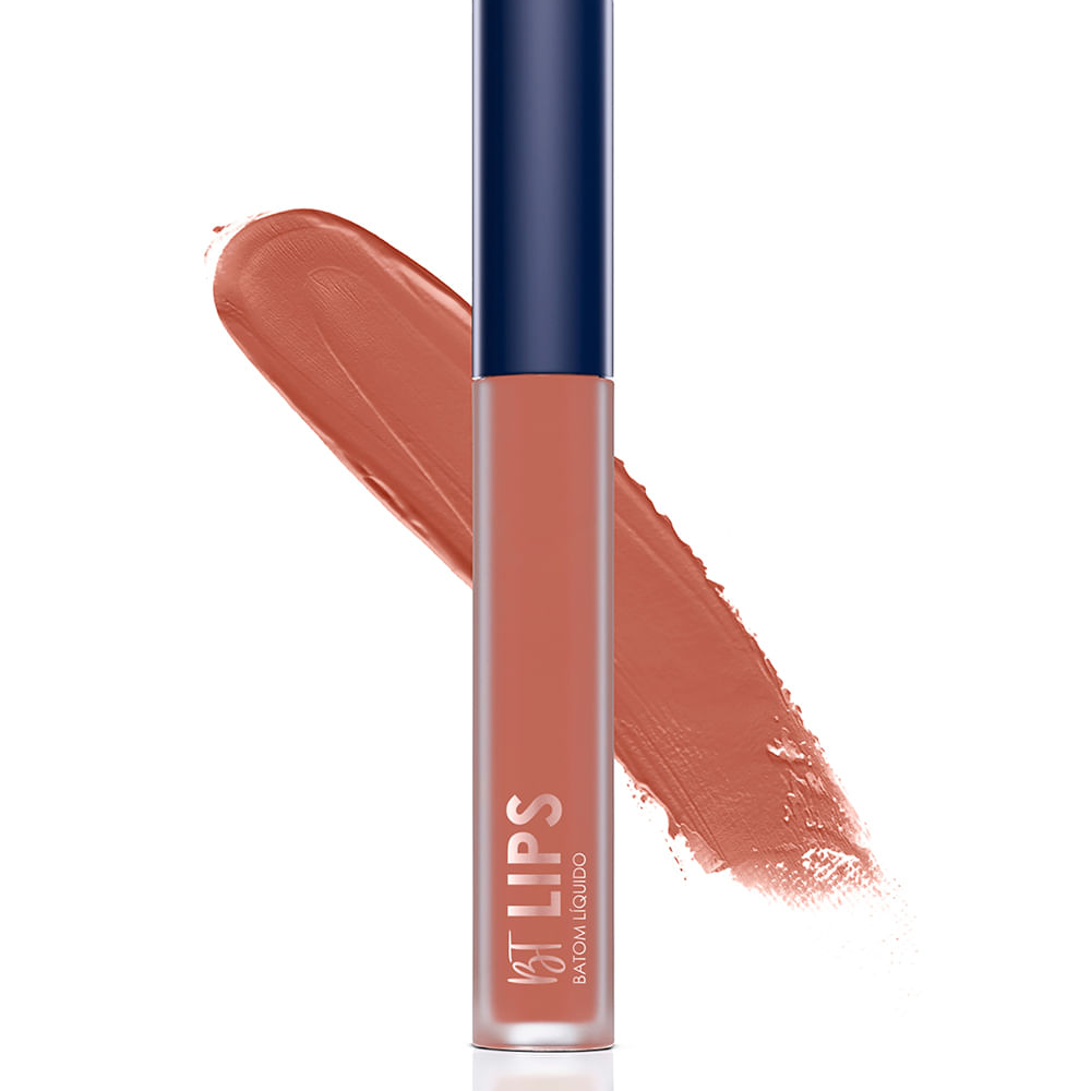 Batom líquido bruna tavares matte brenda marrom