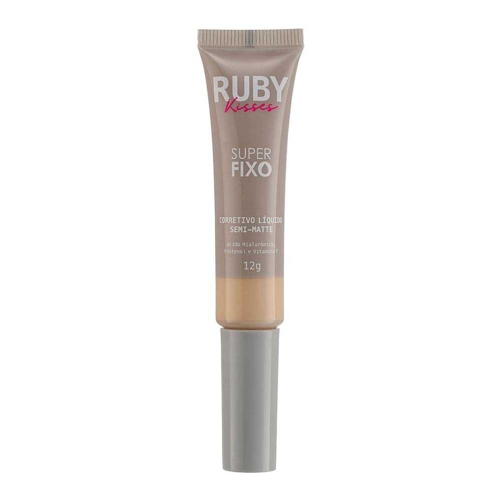 Corretivo líquido ruby kisses super fixo cor 25 Corretivo líquido ruby kisses super fixo cor 25