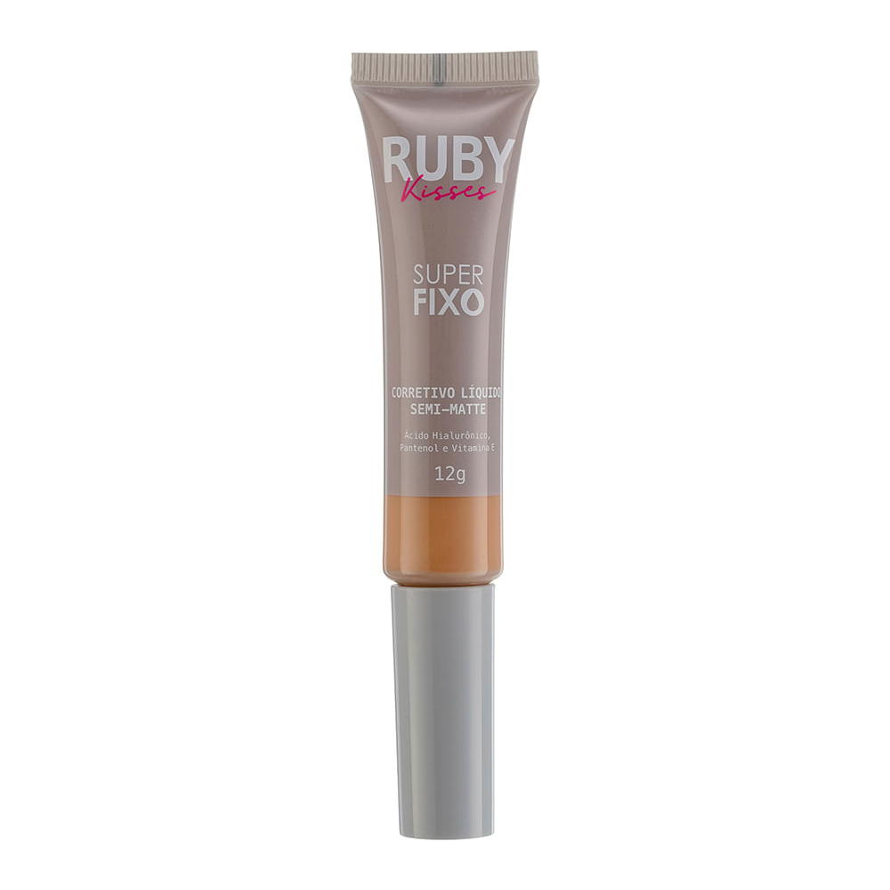 Corretivo líquido ruby kisses super fixo cor 34 Corretivo líquido ruby kisses super fixo cor 34