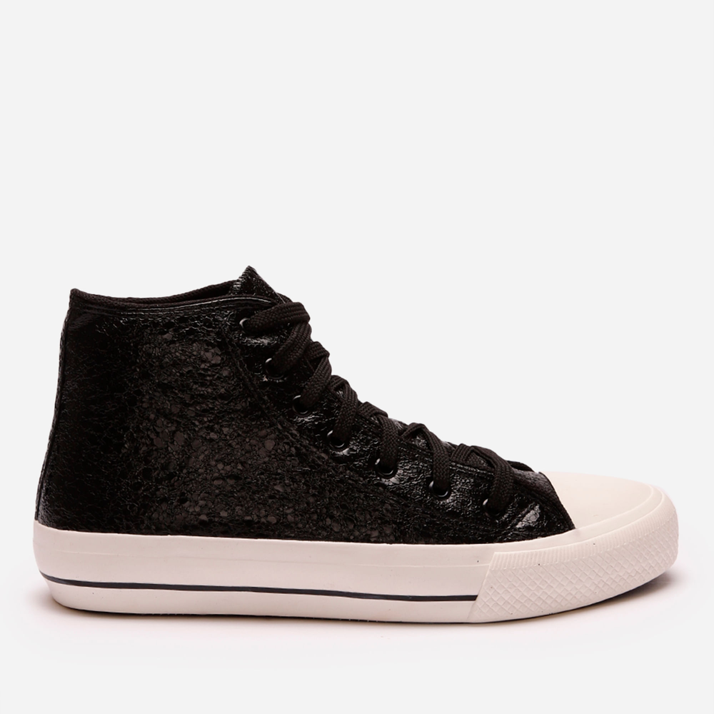 Tênis casual texturizado ace preto Tênis casual texturizado ace preto