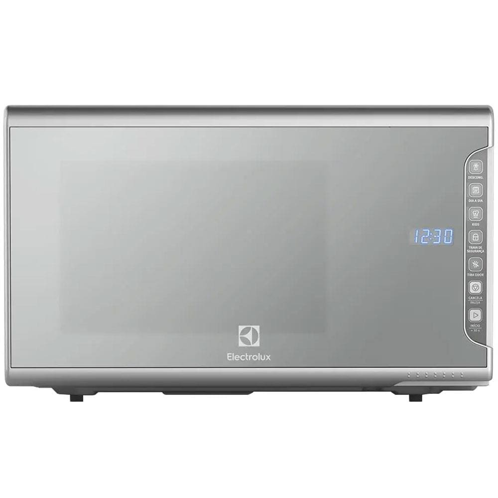 Forno de Micro-ondas Electrolux MI41S Inox Espelhado com Painel Integrado e Função Tira Odor - 31 litros - 110V Forno de Micro-ondas Electrolux MI41S Inox Espelhado com Painel Integrado e Função Tira Odor - 31 litros - 110V