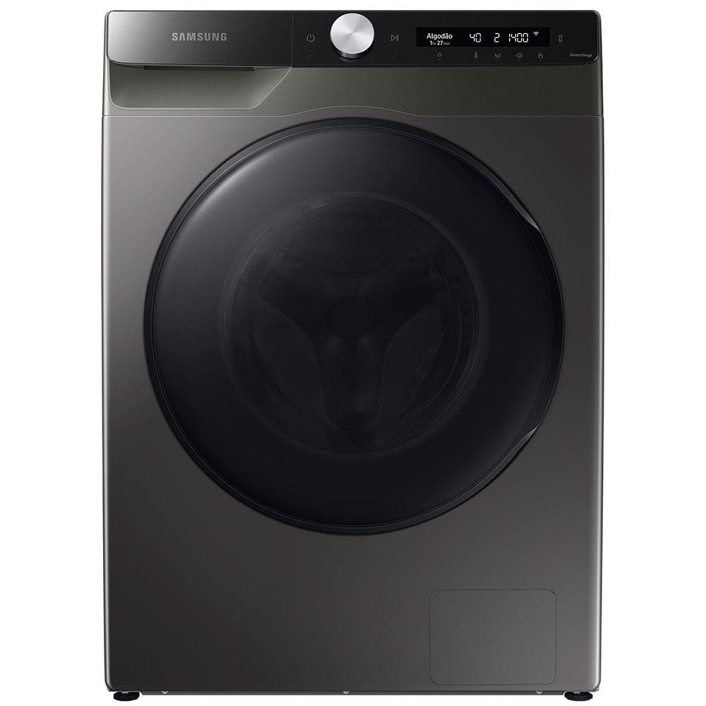 Lava e Seca Samsung WD11T Smart com Ecobubble 11kg Inox Look - 110V