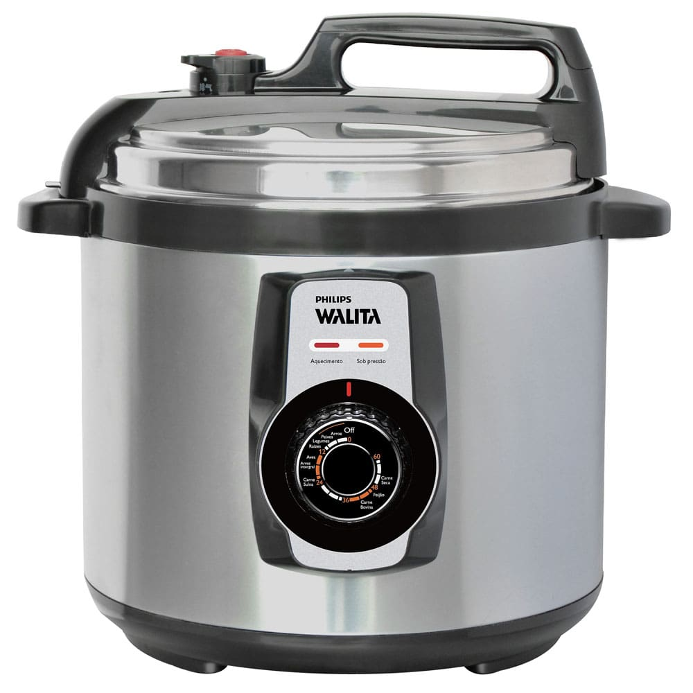 Panela Elétrica de Pressão Philips Daily Collection RI3103 5L - Inox - 110v Panela Elétrica de Pressão Philips Daily Collection RI3103 5L - Inox - 110v
