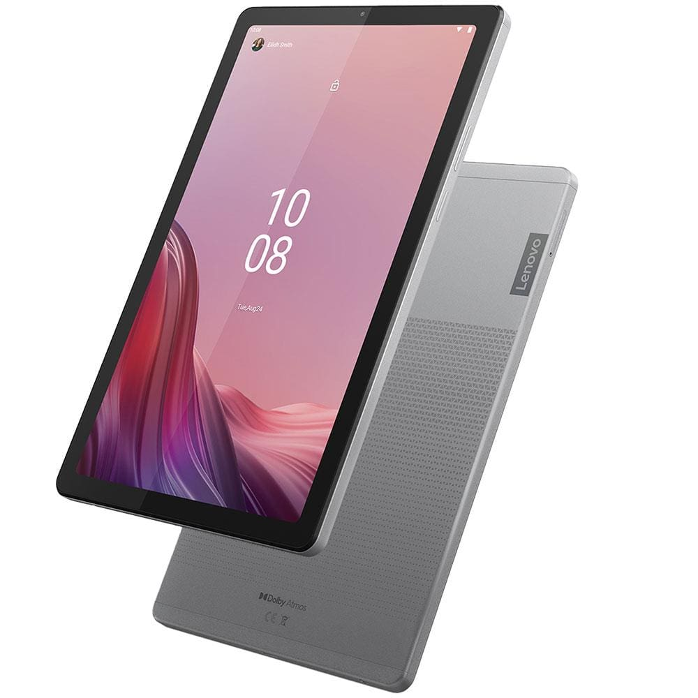 Tablet Lenovo M9 com Tela 9" WVA, 64GB, Wi-Fi, Câmera 8MP e 2MP, Android 12 e Processador Octa Core 4GB - Prata Tablet Lenovo M9 com Tela 9" WVA, 64GB, Wi-Fi, Câmera 8MP e 2MP, Android 12 e Processador Octa Core 4GB - Prata