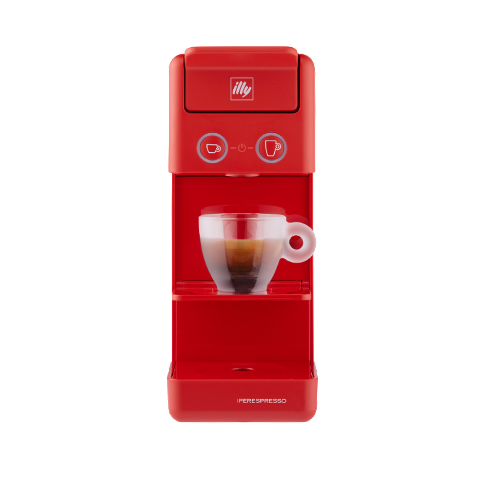 Máquina de Café illy Y3.3 Vermelha 220v - 220V Máquina de Café illy Y3.3 Vermelha 220v - 220V